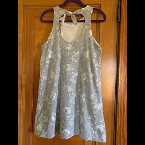Lazy Sundays Silver/Gray Sundress